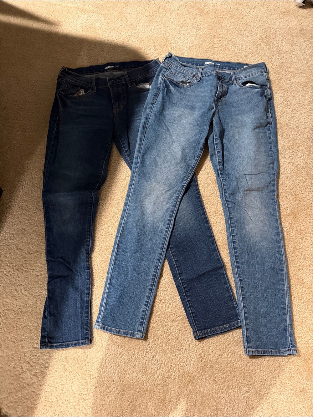 Old navy Classic Women's skinny Blue Denim Jeans bundle